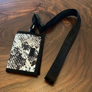 PINK Victoria’s Secret wallet.